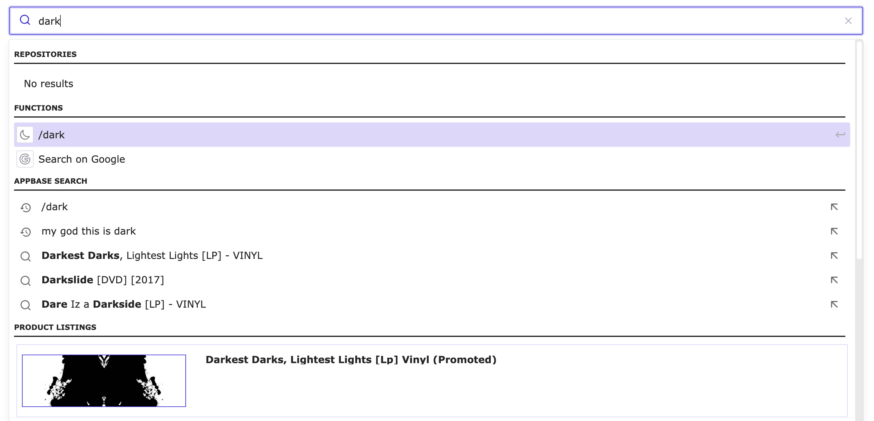 Tutorial: Learn how to create a spotlight like search experience with autocomplete.js and appbase.io
