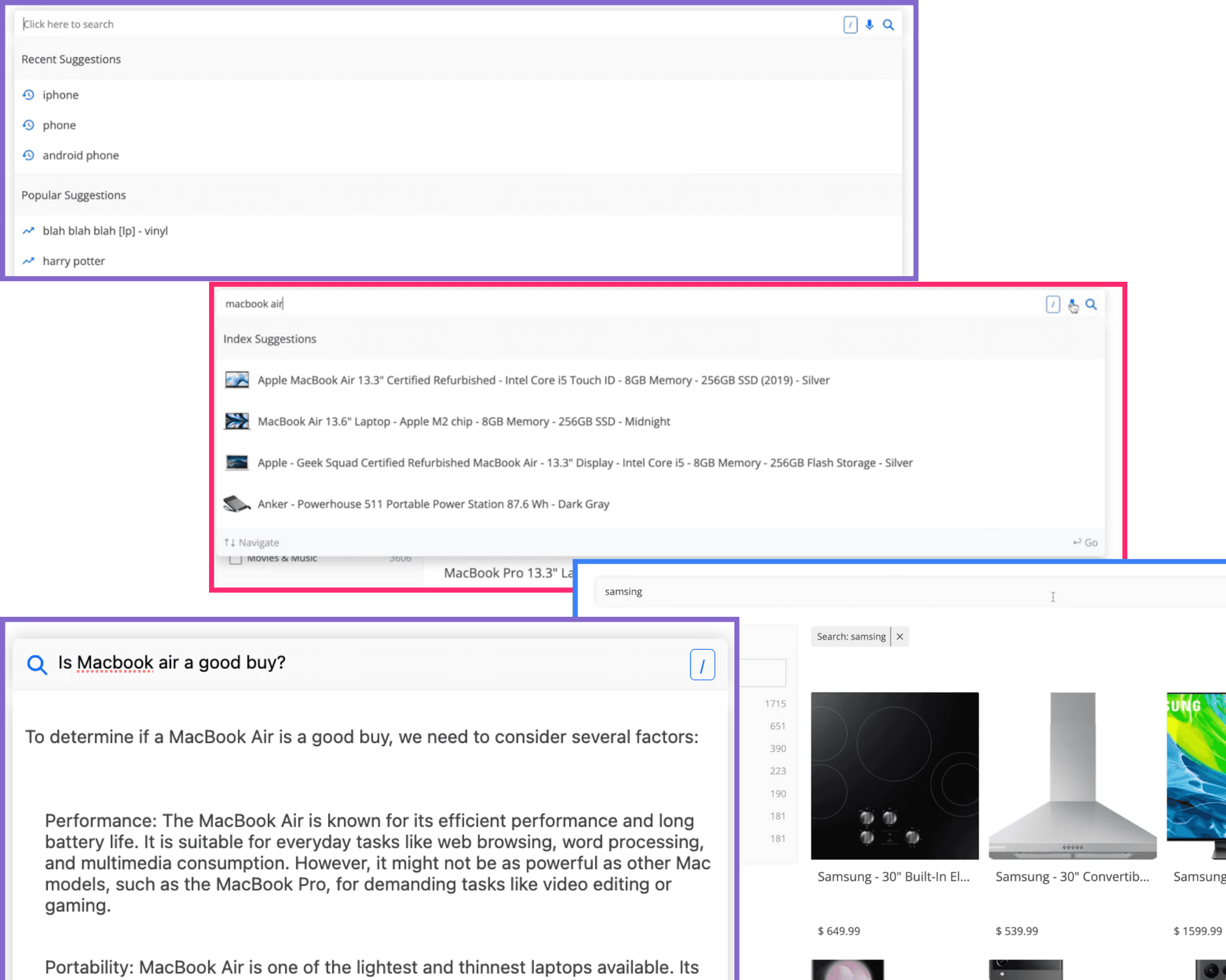 Build a Context-Aware Site Search with AI integration
